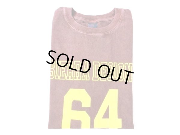画像1: Good On×SIERRA DESIGN　 　半袖64プリントTシャツ　　　P-Bordeaux (1)