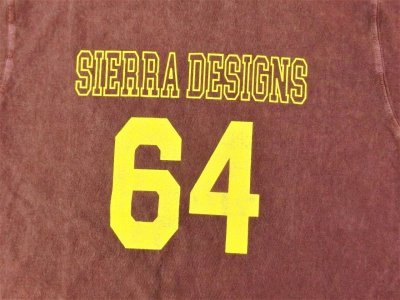 画像2: Good On×SIERRA DESIGN　 　半袖64プリントTシャツ　　　P-Bordeaux