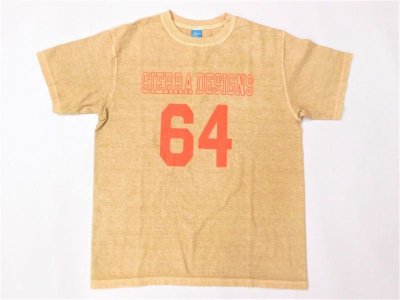 画像1: Good On×SIERRA DESIGN　 　半袖64プリントTシャツ　　　P-Bordeaux