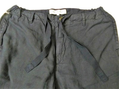 画像2: FOB FACTORY    F0498 HEMP EASY PANTS     　　  NAVY