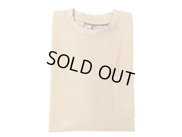 画像1: THOUSAND MILE   半袖ポケットTシャツ　　LIGHT BROWN (1)