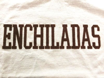 画像2: MIXTA 2022SSプリントTシャツ　  ENCHILADAS  　NATURAL ( フロッキープリント )   