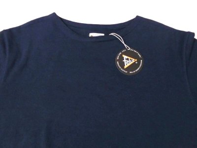 画像2: FELCO   S/S BOATNECK TEE (AMERICAN VINTAGE JERSEY)        NAVY 