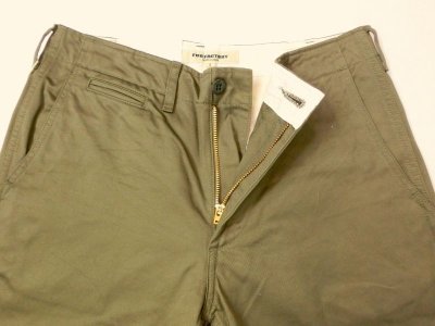 画像3: FOB FACTORY     F0514  NARROW U.S TROUSER   　　  OLIVE