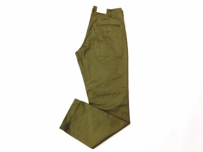 画像1: FOB FACTORY     F0514  NARROW U.S TROUSER   　　  OLIVE