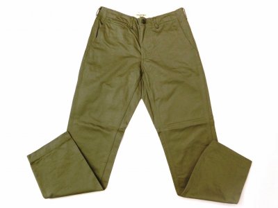 画像2: FOB FACTORY     F0514  NARROW U.S TROUSER   　　  OLIVE