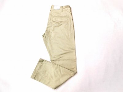 画像1: FOB FACTORY     F0514  NARROW U.S TROUSER   　　  BEIGE