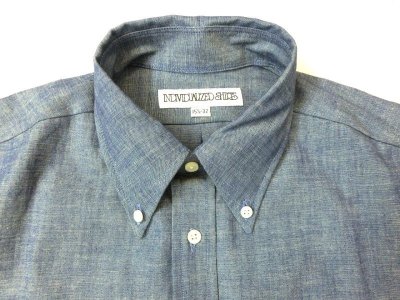 画像3: インディビジュアライズドシャツ  別注サイズL/S  CHAMBRAY       ブルー