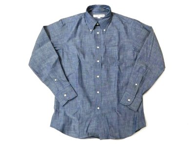 画像1: インディビジュアライズドシャツ  別注サイズL/S  CHAMBRAY       ブルー