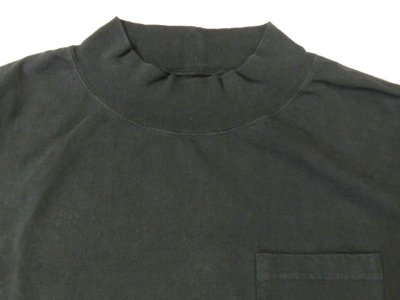 画像2: FELCO   L/S 7oz  MOCK NECK POCKET Tee          BLACK