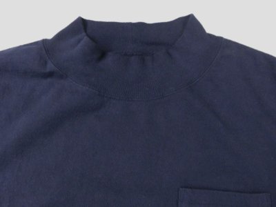 画像2: FELCO   L/S 7oz  MOCK NECK POCKET Tee          ITALIAN NAVY