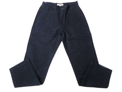 画像2: FOB FACTORY  F0491 MOLESKIN TROUSERS      ネイビー