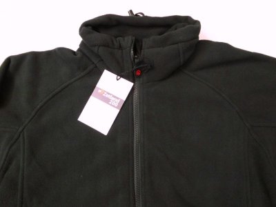 画像1: KEELA   SKYE PRO FLEECE JACKET          BLACK