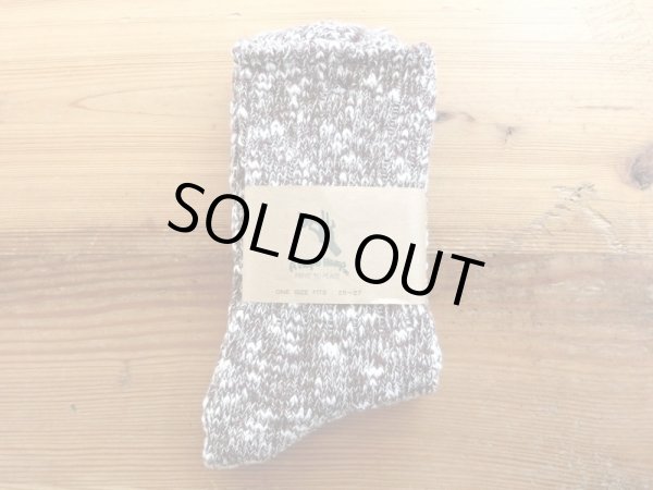 画像1: A HOPE HEMP　SHSX-007ヘンプソックス     ブラウンミックス (1)