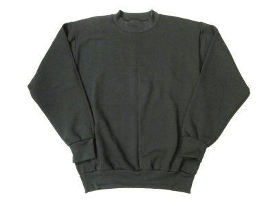 画像1: LIFE WEAR    Crew Neck Sweatshirts     　 BLACK