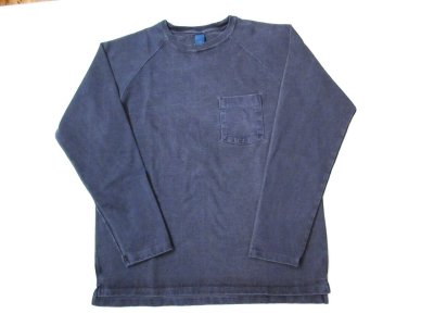 画像1: GOOD ON　L/S HVY RAGLAN ポケットTEE                 P-NAVY