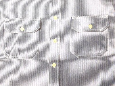画像3: CAMCO  L/S   ヒッコリーストライプャツ        BLUEストライプ