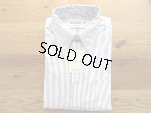 画像1: インディビジュアライズドシャツ　　L/S別注サイズ  　キャンディ ストライプ　　ブルー   (1)