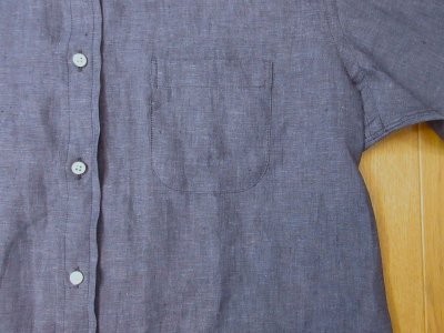 画像3: インディビジュアライズドシャツ　　L/S別注サイズ  　LINEN　　 NAVY