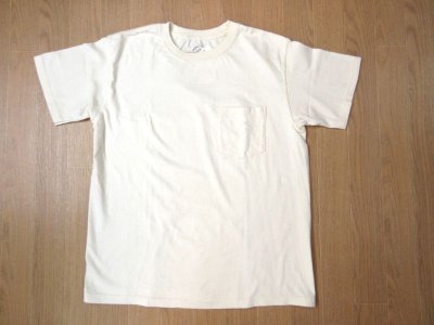 画像1: GOOD ON　　ORGANIC S/S POCKET TEE　 　  NATURAL
