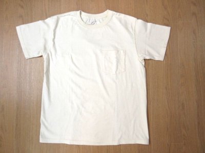 画像1: GOOD ON　　ORGANIC S/S POCKET TEE　 　  NATURAL