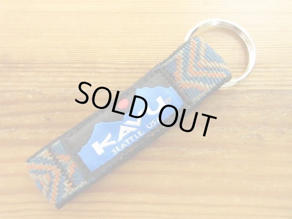 画像1: KAVU    Key Chain (キーチェーン)          Teal Geo (1)