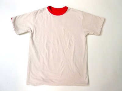 画像2: GOOD ON　　S/S BAVY REVERSIBLE  TEE　 　 　     FLAMINGO/NATURAL