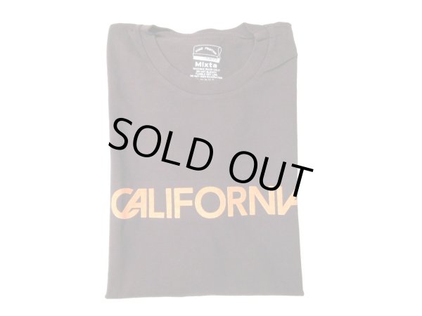 画像1: MIXTA 2023 SSプリントTシャツ　     CALIFORNIA                         Dark Chocolate (1)