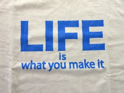 画像2: MIXTA 2023 SSプリントTシャツ　         LIFE      Natural (Blue)   