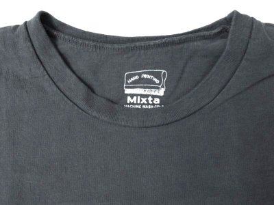 画像3: MIXTA 2023 SSプリントTシャツ　         THINK       Vintage Black  