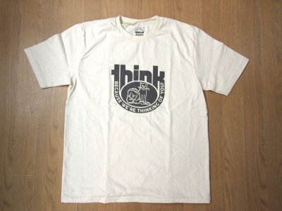 画像1: MIXTA 2023 SSプリントTシャツ　         THINK       Natural    