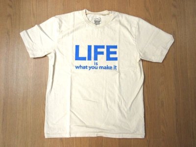 画像1: MIXTA 2023 SSプリントTシャツ　         LIFE      Natural (Blue)   