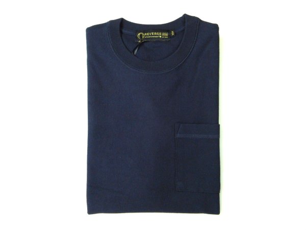 画像1: REDWOOD CLASSICS      S/S POCKET  TEE         MIDNIGHT NAVY (1)