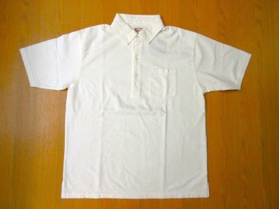 画像1: FELCO    S/S POLO SHIRT       7oz 18SINGLE JERSEY    - WHITE