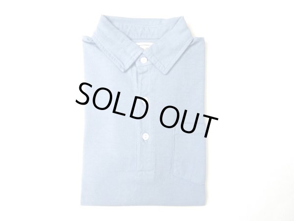 画像1: FELCO    S/S POLO SHIRT       7oz 18SINGLE JERSEY    - VINTAGE WASH SAX (1)