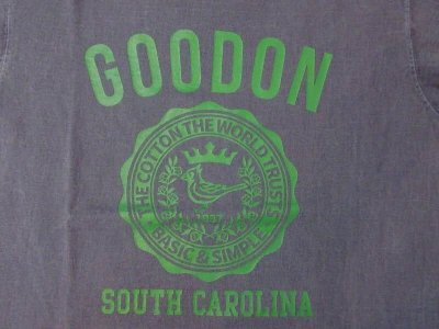 画像2: グッドオン　プリント 半袖クルーTシャツ    SAUTH CAROLINA          P-NAVY