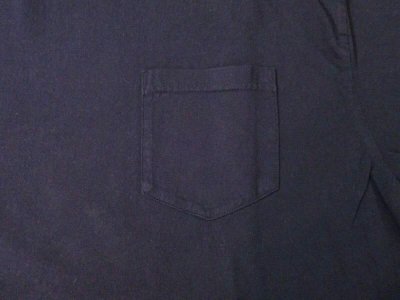 画像2: FELCO    S/S BINDER NECK POCKET TEE       7oz 18SINGLE JERSEY      ITALIAN NAVY  