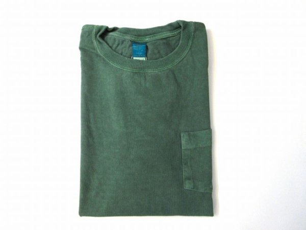 画像1: グッドオン 半袖ポケットTシャツ　 P-Dk.GREEN (1)