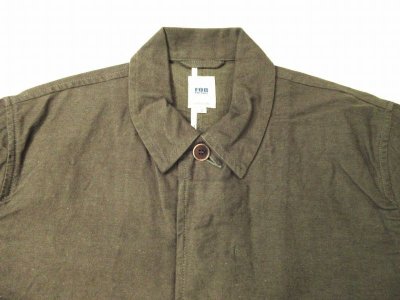 画像1: FOB FACTORY　F2430 FRENCH BASK COAT　　　OLIVE