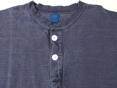 画像2: GOOD ON　L/S HVY    HENLEY TEE           　　P-NAVY