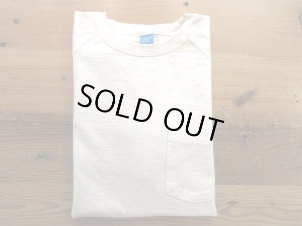 画像1: GOOD ON　L/S HVY RAGLAN ポケットTEE                 P-NATURAL (1)