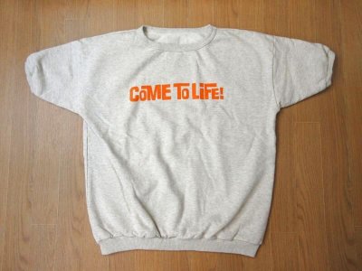 画像1: MIXTA    　S/S プリント スウェット　　　　LIFE(ASH)