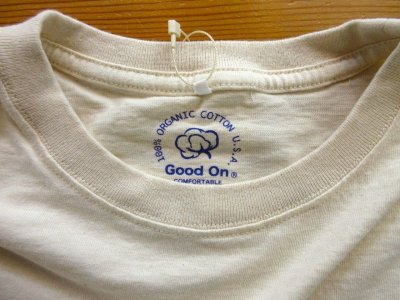 画像2: GOOD ON　   ORGANIC L/S CREW TEE         　NATURAL