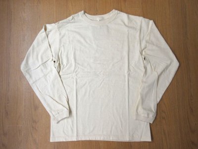 画像1: GOOD ON　   ORGANIC L/S CREW TEE         　NATURAL