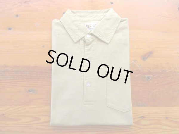 画像1: FELCO    S/S POLO SHIRT       7oz 18SINGLE JERSEY    - BEIGE (1)