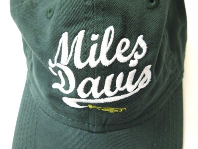 画像3: BLUESCENTRIC    MILES DAVIS TRUMPET CAP        GREEN