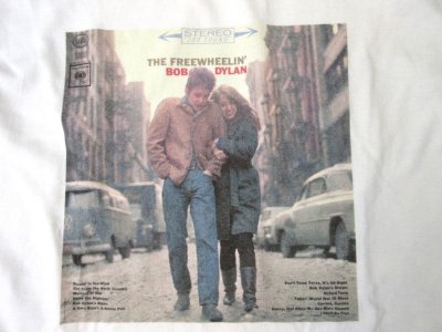 画像2: BLUESCENTRIC    THE FREEWHEELIN' BOB DYLAN  L/S Tシャツ　　　WHITE