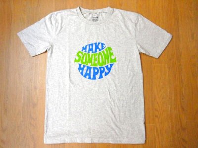 画像1: MIXTA 2024 SSプリントTシャツ　    MAKE SOMEONE HAPPY                        ( ASH)