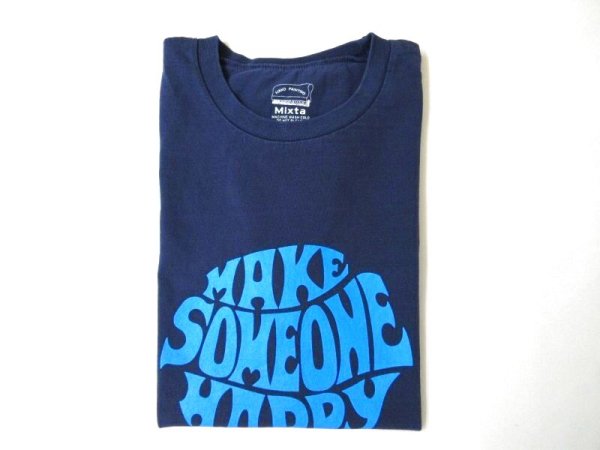 画像1: MIXTA 2024 SSプリントTシャツ　    MAKE SOMEONE HAPPY                        ( NIGHT OCEAN) (1)