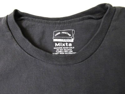 画像3: MIXTA 2024 SSプリントTシャツ　  MIX TIGER        VINAGE BLACK